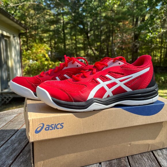 BNIB! Asics Upcourt 5 / Classic Red / Beet Juice NEVER WORN/SOLD OUT - Picture 3 of 13